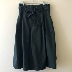 H&M pleated midi skirt